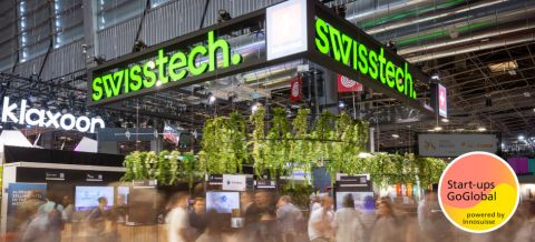 Swisstech Messestand, Start-ups GoGlobal